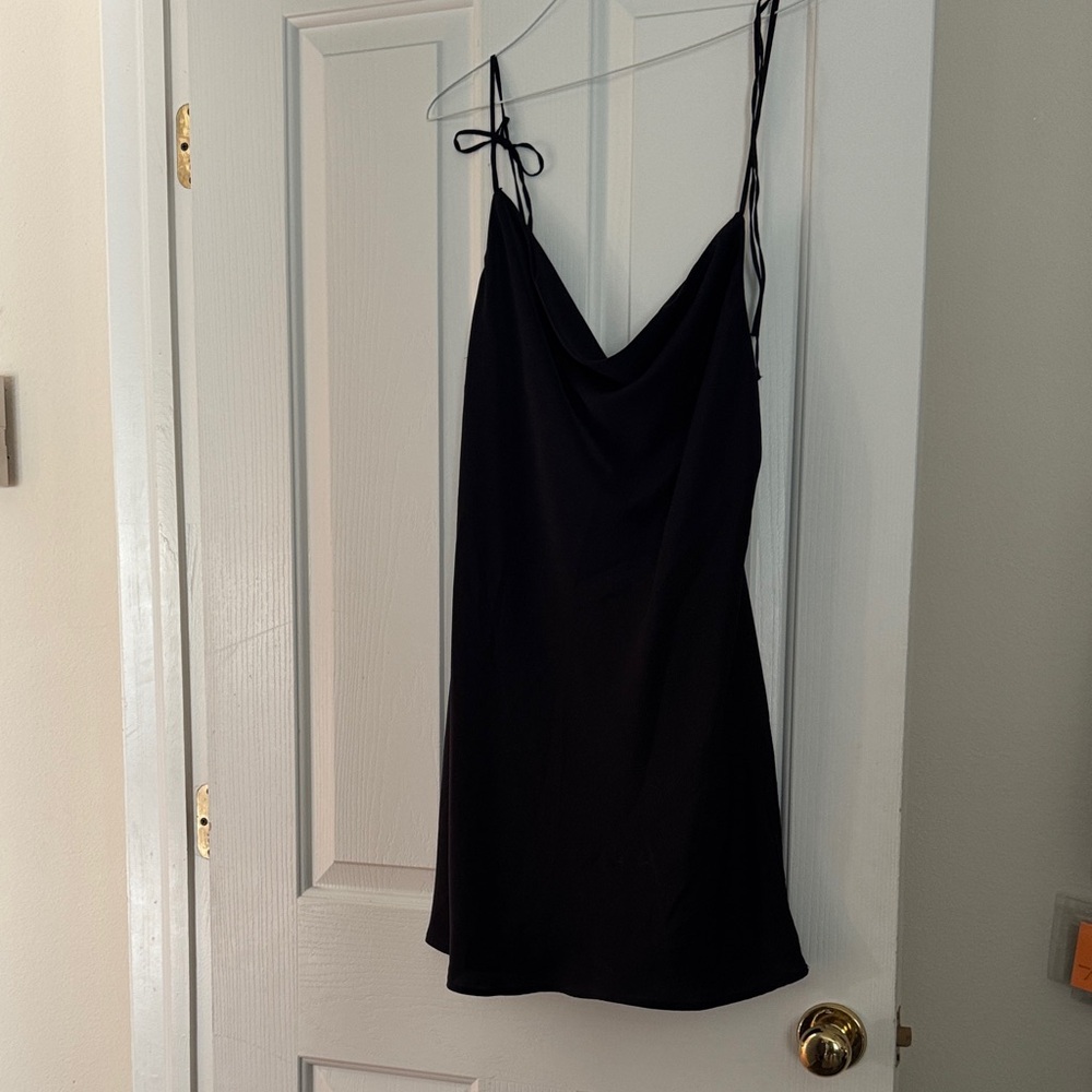 Abercrombie & Fitch Elegant Black Slip Dress
